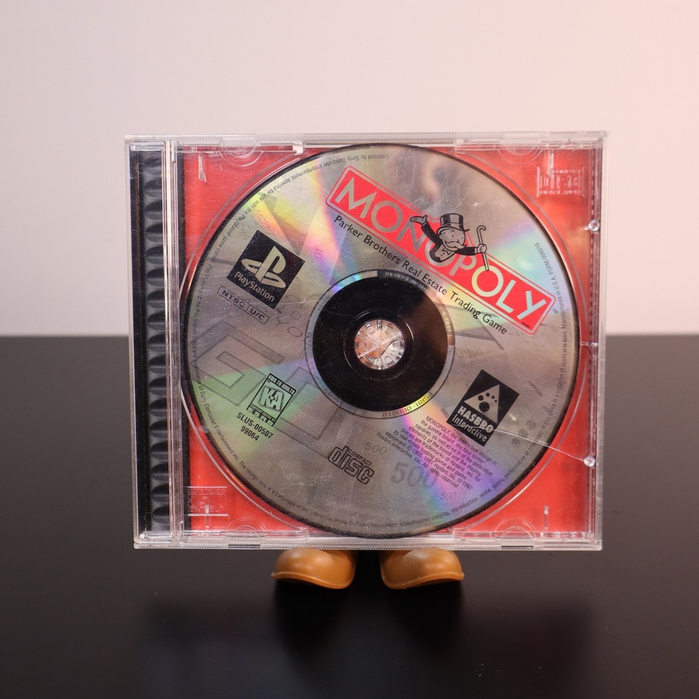 Monopoly‎ (Sony Playstation 1/PS1, 1997) Disc and Case No Manual
